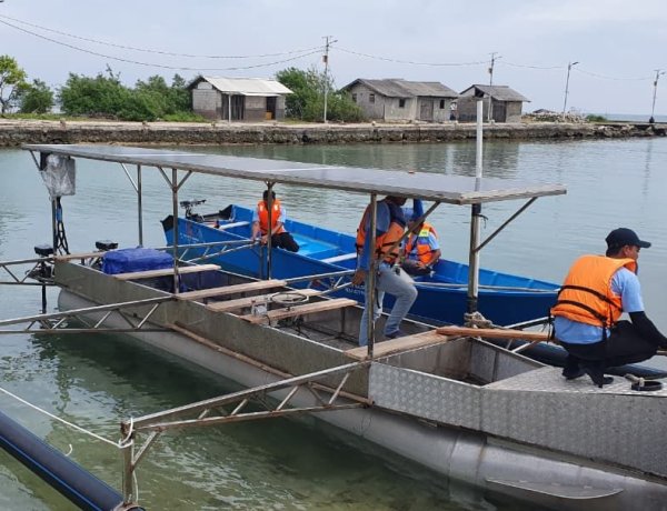 Kapal Listrik Bertenaga Surya Ivovasi BRIN, UNDP dan KKP
