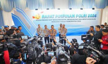 Beri Arahan di Rapim Polri, Kapolri Tegaskan Dukung-Kawal Penuh Program Pemerintah 